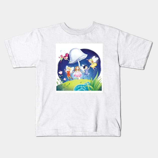 Pixies party Kids T-Shirt by Roby-boh